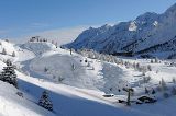 Skigebiet Passo Tonale von Adamello Ski
